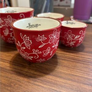 New Temp-tations Floral Lace Measuring Cups